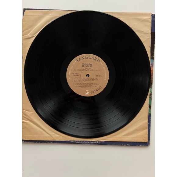 Buffy Sainte-Marie Moonshot 1972 LP Vanguard VSD-79312 VG+ - Picture 4 of 7